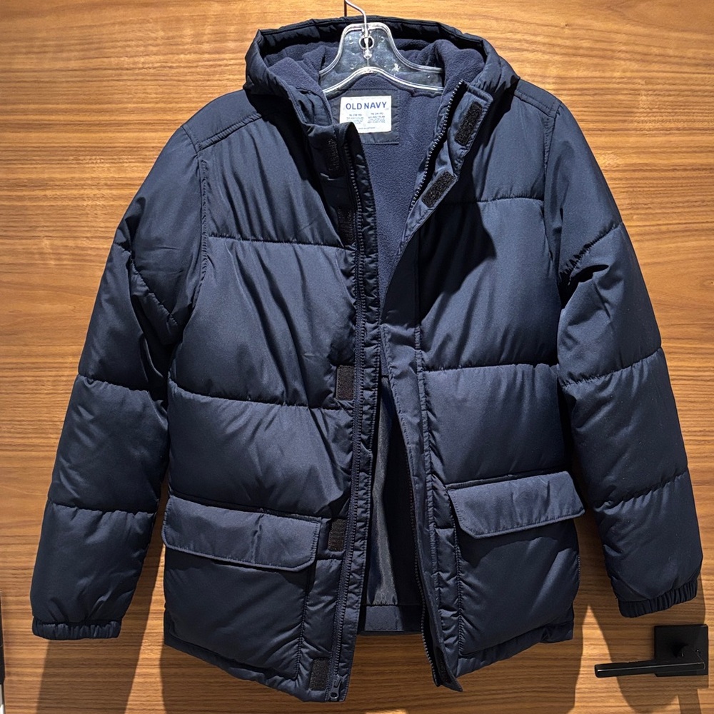 40. Old Navy Puffer Jacket with Hood